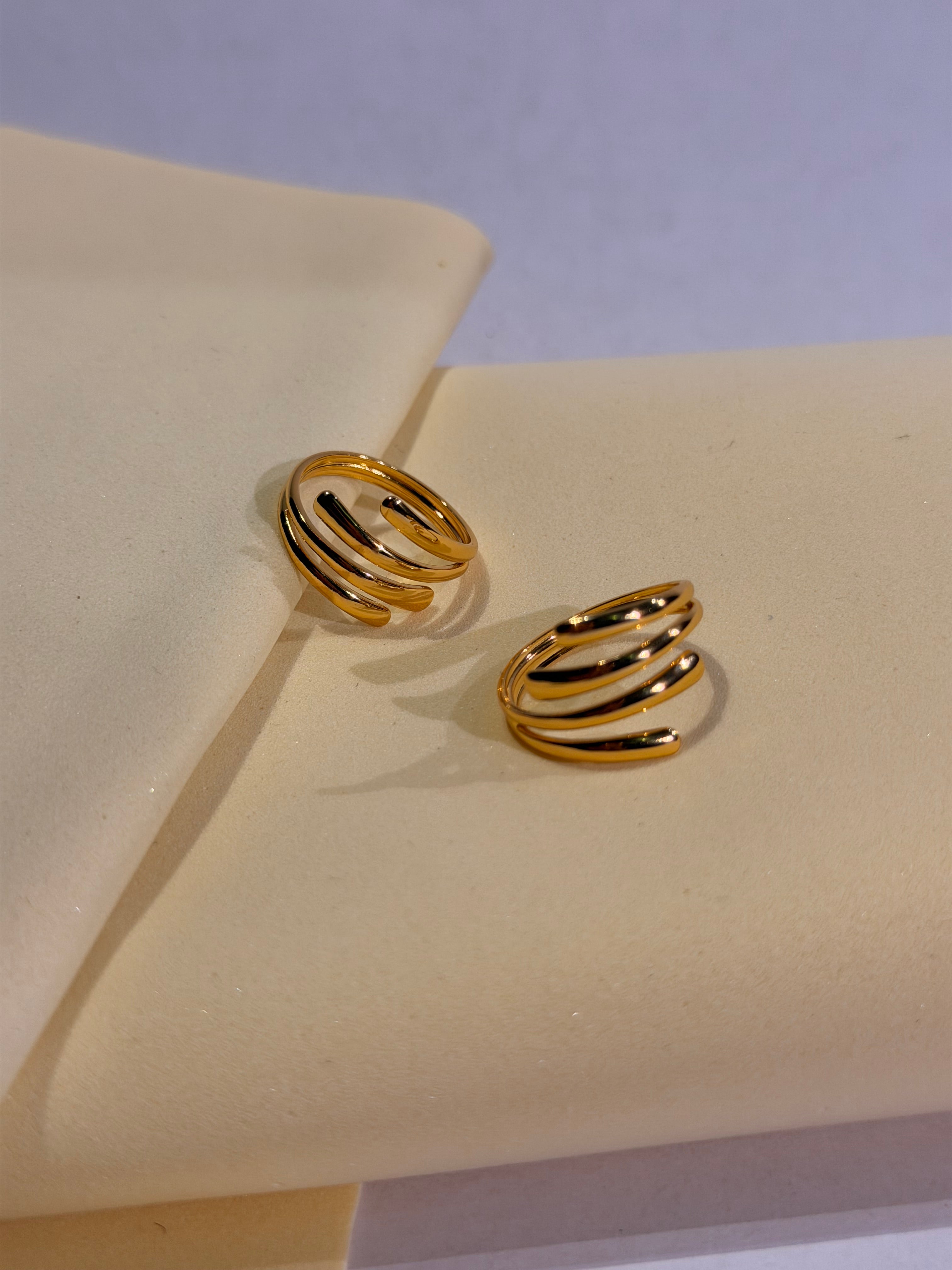 Ring gold plated