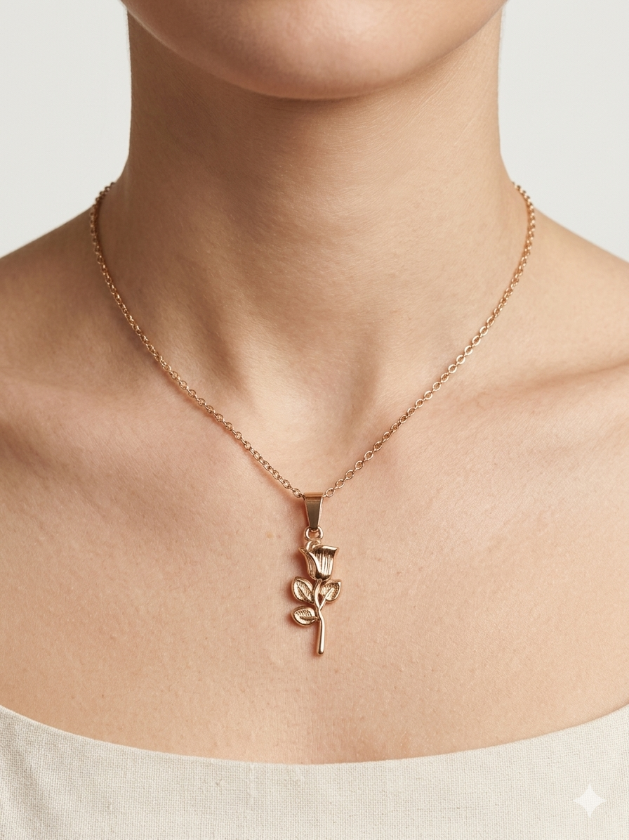 Golden bloom Necklace