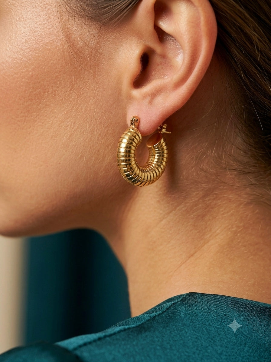 Minimalist Gold earrings